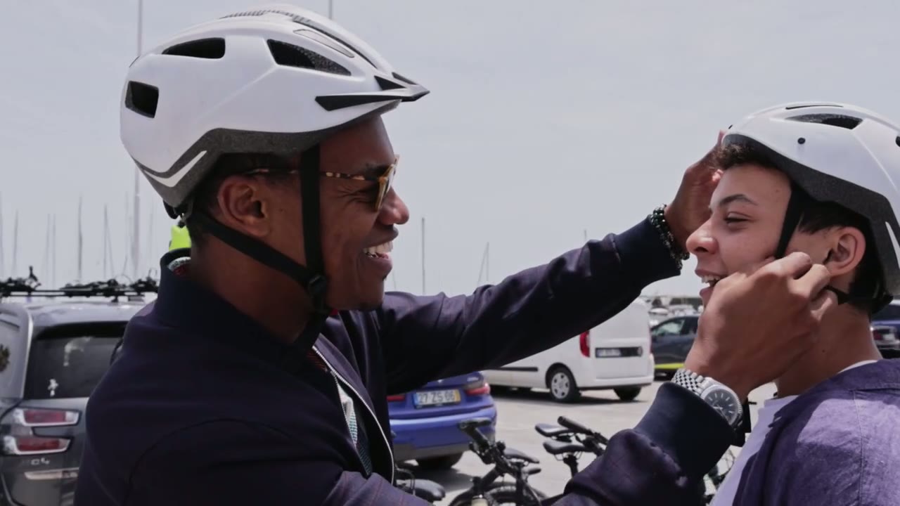 Cyclists riding near Cascais and the Sintra Natural Park
